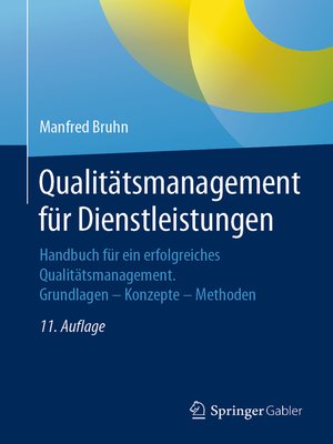 cover image of Qualitätsmanagement für Dienstleistungen